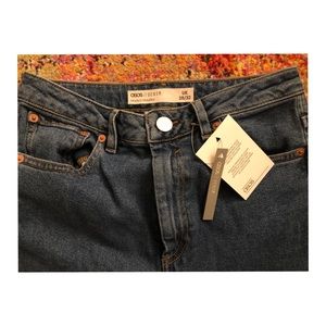 ASOS denim mom jeans, brand new, tags still on.
